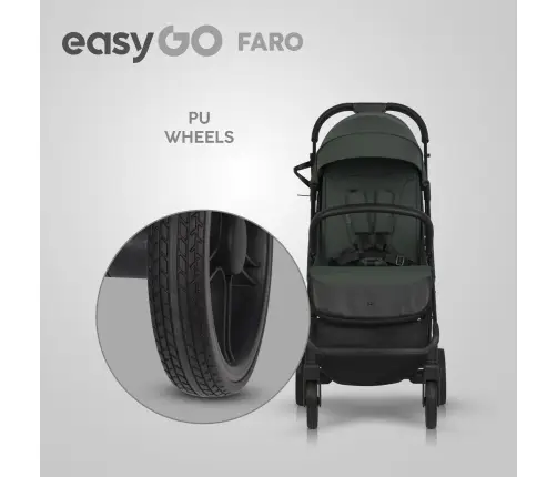 EasyGo Faro Sage Green Pastaigu rati