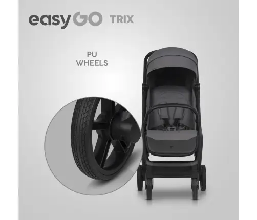 EasyGo Trix Cloudy Gray Pastaigu rati