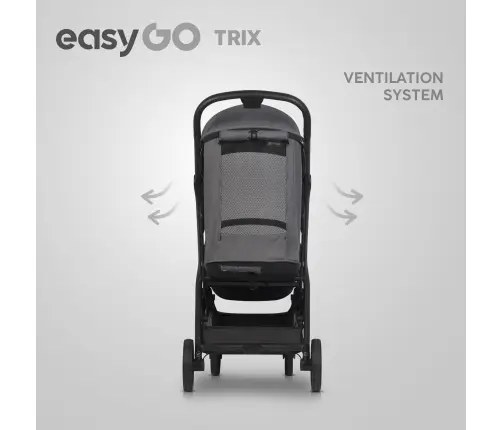 EasyGo Trix Cloudy Gray Pastaigu rati
