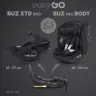 Zestaw fotelików samochodowych 2w1 EasyGo Buz Xtd Pro i Buz Pro Body Ink
