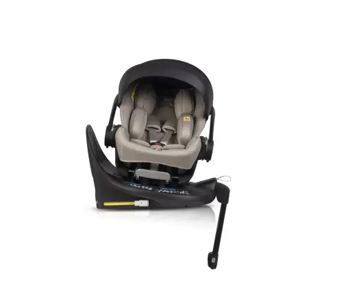 Zestaw fotelików samochodowych 2w1 EasyGo Buz Xtd Pro i Buz Pro Body Taupe