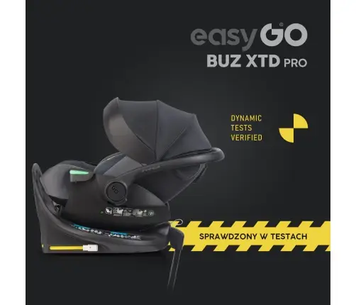 Fotelik samochodowy EasyGo Buz Xtd Pro Granito
