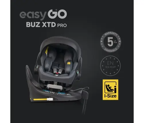 Fotelik samochodowy EasyGo Buz Xtd Pro Granito