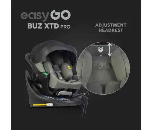 Fotelik samochodowy EasyGo Buz Xtd Pro Greener
