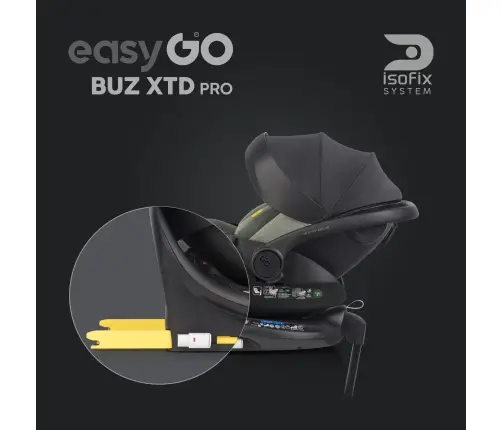 Fotelik samochodowy EasyGo Buz Xtd Pro Greener