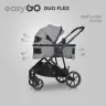 EasyGo Duoflex Cloudy Gray Stroller