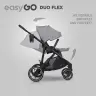 EasyGo Duoflex Cloudy Gray Stroller