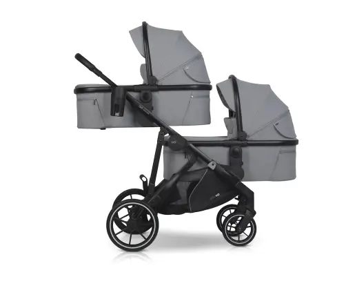 EasyGo Duoflex Cloudy Gray Stroller