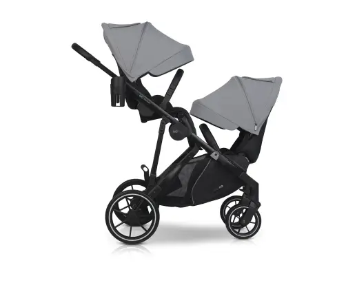 EasyGo Duoflex Cloudy Gray Stroller