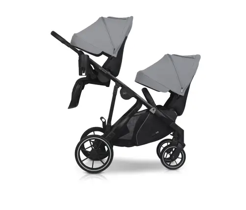 EasyGo Duoflex Cloudy Gray Stroller