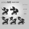 EasyGo Duoflex Ebony Black Pastaigu rati
