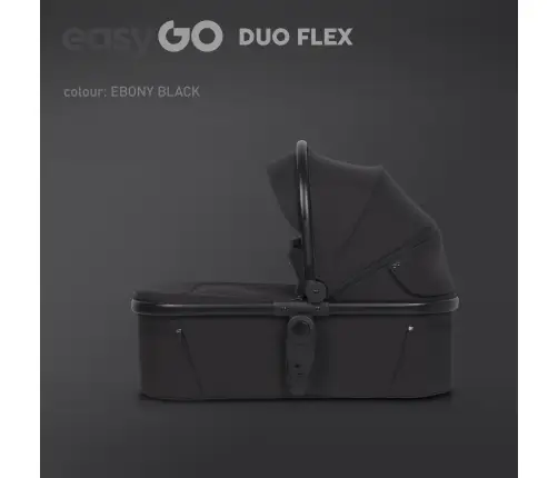 EasyGo Duoflex Ebony Black Pastaigu rati