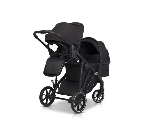 EasyGo Duoflex Ebony Black Pastaigu rati