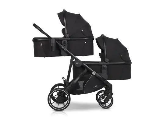 EasyGo Duoflex Ebony Black Pastaigu rati