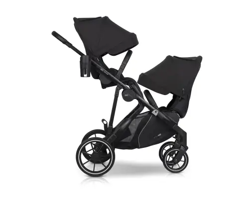 EasyGo Duoflex Ebony Black Pastaigu rati