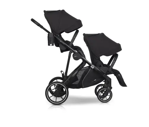 EasyGo Duoflex Ebony Black Pastaigu rati