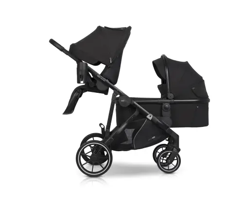 EasyGo Duoflex Ebony Black Pastaigu rati