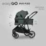Wózek dziecięcy EasyGo Duoflex Sage Green 1 siedzisko 1 gondola