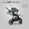 Wózek dziecięcy EasyGo Duoflex Sage Green 1 siedzisko 1 gondola