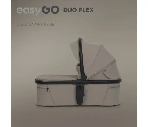 EasyGo Duoflex Savana Beige Pastaigu rati