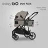 EasyGo Duoflex Savana Beige Pastaigu rati