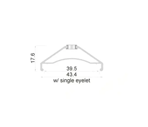 Esiratas 27.5" BlackJack Ready40 15x110 6-Bolt SB