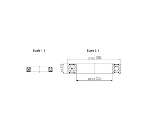Laager Union 6805 2RS ABEC-3
