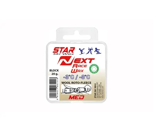Воск для лыж Star Ski Wax Next Med Block Воск для лыж Star Ski Wax Next Med Block
