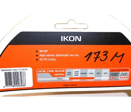 Padanga dviračiui Maxxis 27.5 x 2.20 Ikon