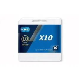 Цепь KMC X10 Silver Black