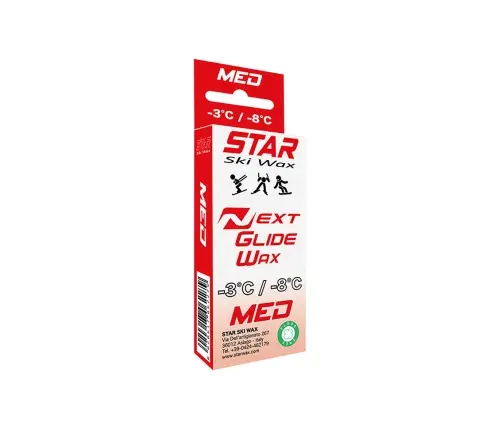 Slēpju vasks Star Ski Wax Next Glide Med Slēpju vasks Star Ski Wax Next Glide Med