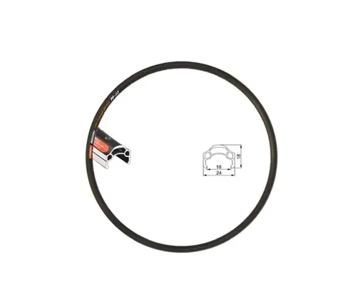 Wheel front 26" Shining CT-46 NUT