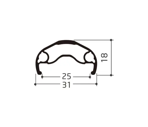 Обод 26" Shining DB-X25