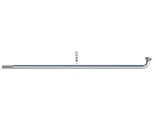 Stipinas Sapim Leader J-Bend 2 x 268 mm