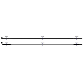 Spoke Sapim CX-Ray J-Bend 2-2.3-0.9-2 x 286 mm