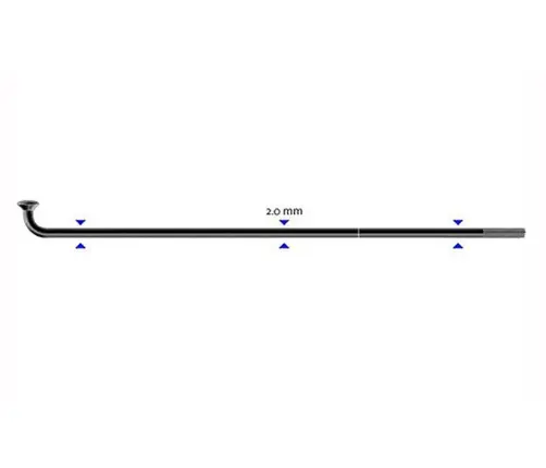 Stipinas 2 x 286 mm Sapim Leader J-Bend 2 x 286 mm