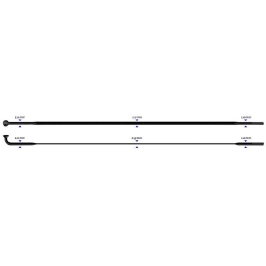Stipinas Sapim CX-Ray J-Bend 2-2.3-0.9-2 x 288 mm