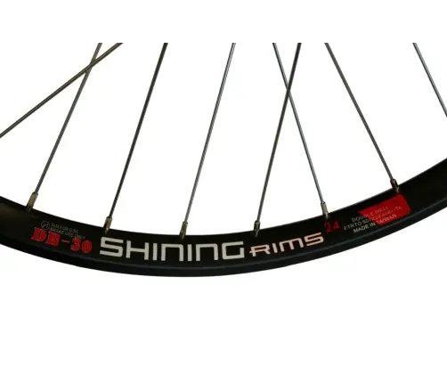 Wheel front Shining 24" DB-30 QR SB 6-Bolt FH