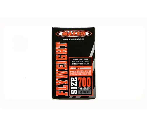 Велосипедная камера Maxxis 700 x 18/25C Presta 60 mm RVC