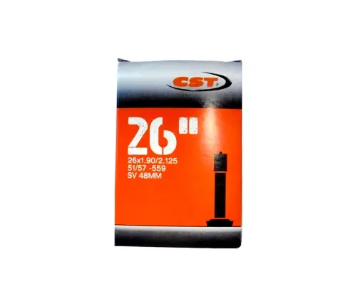 Bicycle inner tube CST 26 x 1.90/2.125 Auto 48 mm