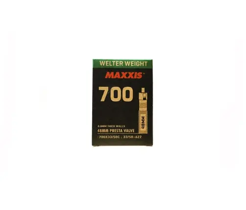Velosipēda kamera Maxxis 700 x 33/50C; 28/29 x 1.30/2.00 Presta 48 mm