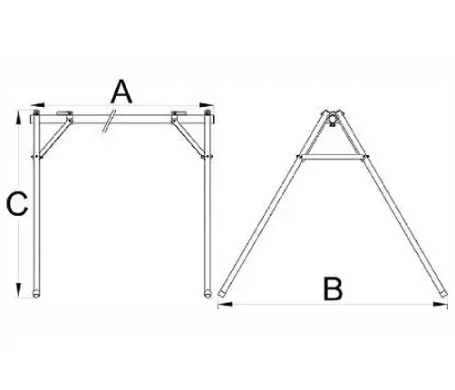 Unior stovas dviračiams Unior 1693F