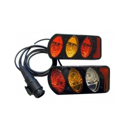 Towball bike carrier rear lights Peruzzo