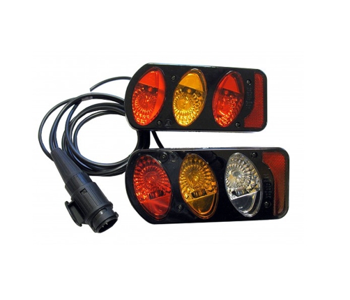 Towball bike carrier rear lights Peruzzo