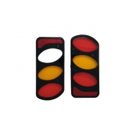 Towball bike carrier rear light covers Peruzzo