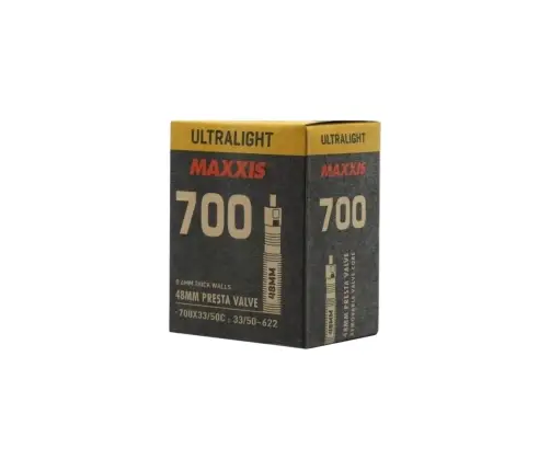 Velosipēda kamera Maxxis 700 x 33/50C Presta 48 mm