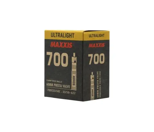 Bicycle inner tube Maxxis 700 x 33/50C Presta 60 mm
