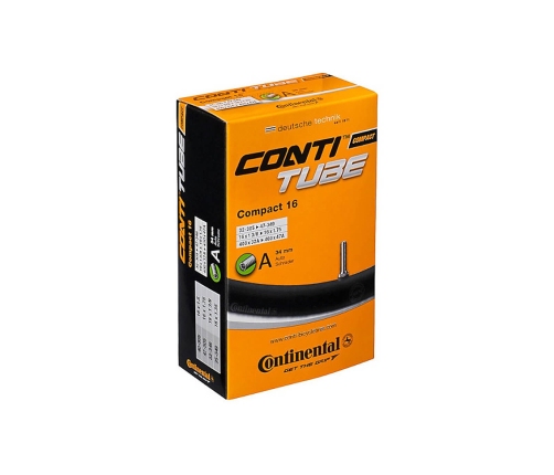 Bicycle tube Continental 16 x 1.25/1.75 Compact Auto 34 mm