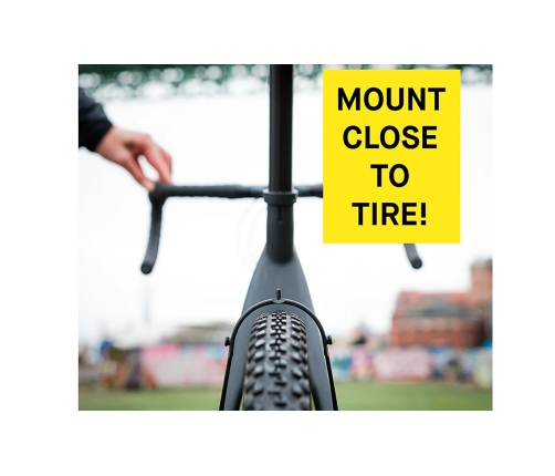 Mudguard rear Ass Savers Win Wing Gravel 2 Golden Groove