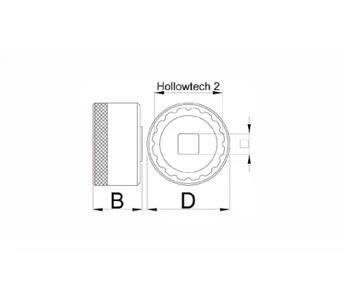 Bottom bracket locking wrench Unior Unior 1671.16N